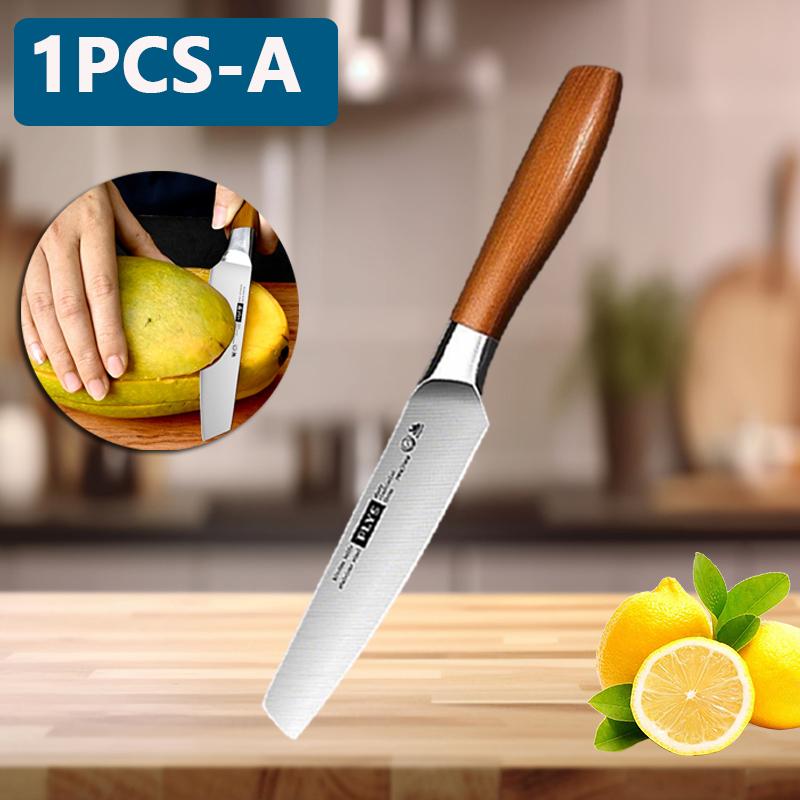 WXCOO Stainless Steel Fruit Slicing Knife For Household Chef Knife 4.7" Ultra Sharp Kitchen Fruit Knife Kitchen Accessories