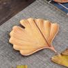 Ceramic Ginkgo & Bodhi Leaf Incense Holder - Creative Home Decor Ornament