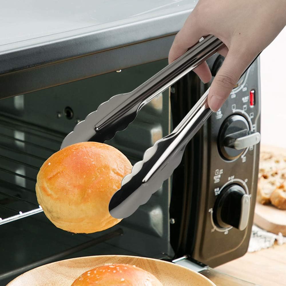 Stainless Steel Food Tongs Durable And Sturdy Easy To Handle Tongs Stainless Serving Tongs Barbecue