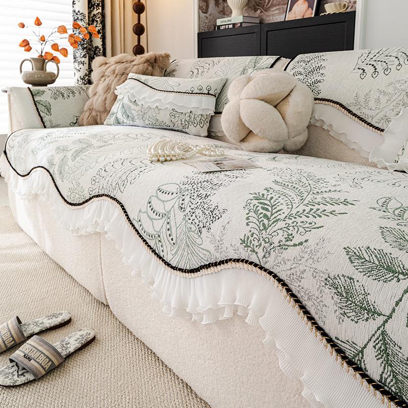 

Подушка для дивана необычной формы, новая модель 2025 года, универсальная для четырех сезонов, фиксированная, нескользящая, улучшенная подушка сиденья, накидка-полотенце из ткани 70*70cm