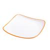 Melamine Square Shallow Plate for Restaurants and Hotels - Commercial Fast Food or Rice Bowl Plate