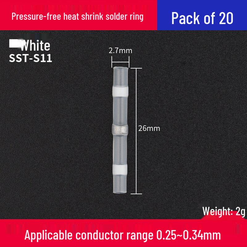 Solderless Waterproof Heat Shrink Wiring Terminal Connector