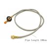 German Standard LPG Stove Head: Outdoor Gas Can Adapter with Long Flat Cassette and Inflatable Valve Connector Pipe