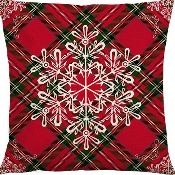 Federa Cuscino con Stampa Natalizia Decorazione Soggiorno Casa Babbo Natale Abbraccio Nuovo Divano Cuscino di Natale