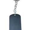 DIY Personalized Colorfast Stainless Steel & Titanium Dog Tag Keychain Ornament
