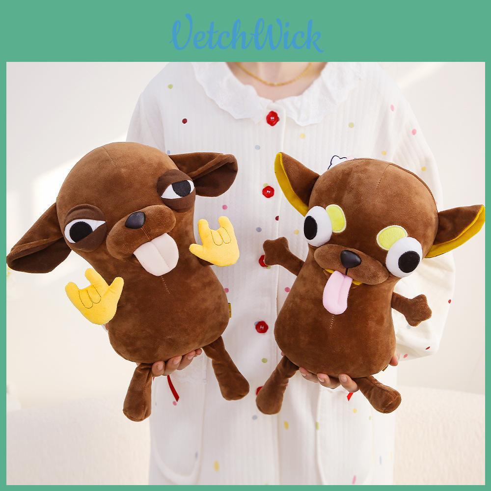 Plüsch-Chihuahua-Spielzeug mit superweichem Kurzplüsch für Kindergeschenk und Sammlung