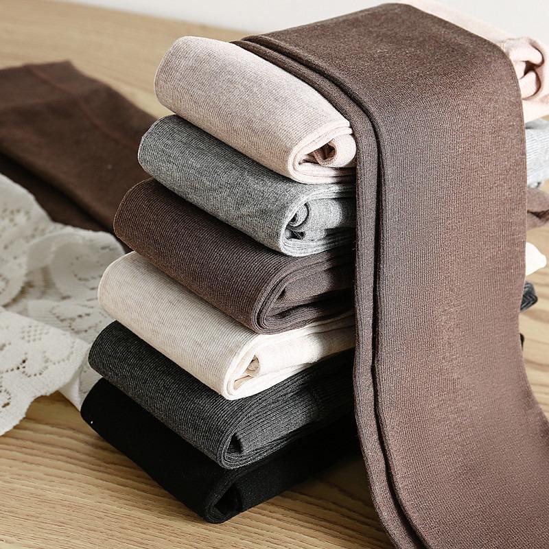 Winter Velvet Thickened Cotton Vertical Strip Leggings Women's Outer Wear Threaded Vertical Strip High Waist Thermal Pants Integrated Pants