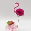 Flamingo Honeycomb Party Cake Decoration