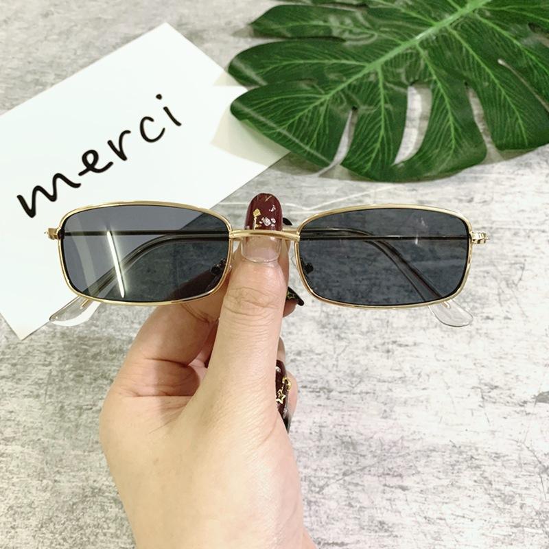 2026 Women s Y2K Square Frame Sunglasses Men s Classic Vintage Metal Frame Sun Glasses Women Outdoor Eyewear Accessories UV400