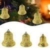 DIY Craft Projects Christmas Tree Bell Electroplated Gold
