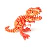3D Printing Flexible And Movable Joints Tyrannosaurus Rex Dinosaur Skeleton Dragon Transformation Ornament Handmade Gift Decor