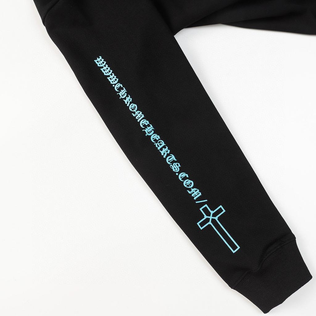 846 CHROME HEARTS Outono e Inverno 2026 Novo Tamanho Grande Estilo Clássico Moletom com Capuz e Logo, Adequado para Casais Usarem