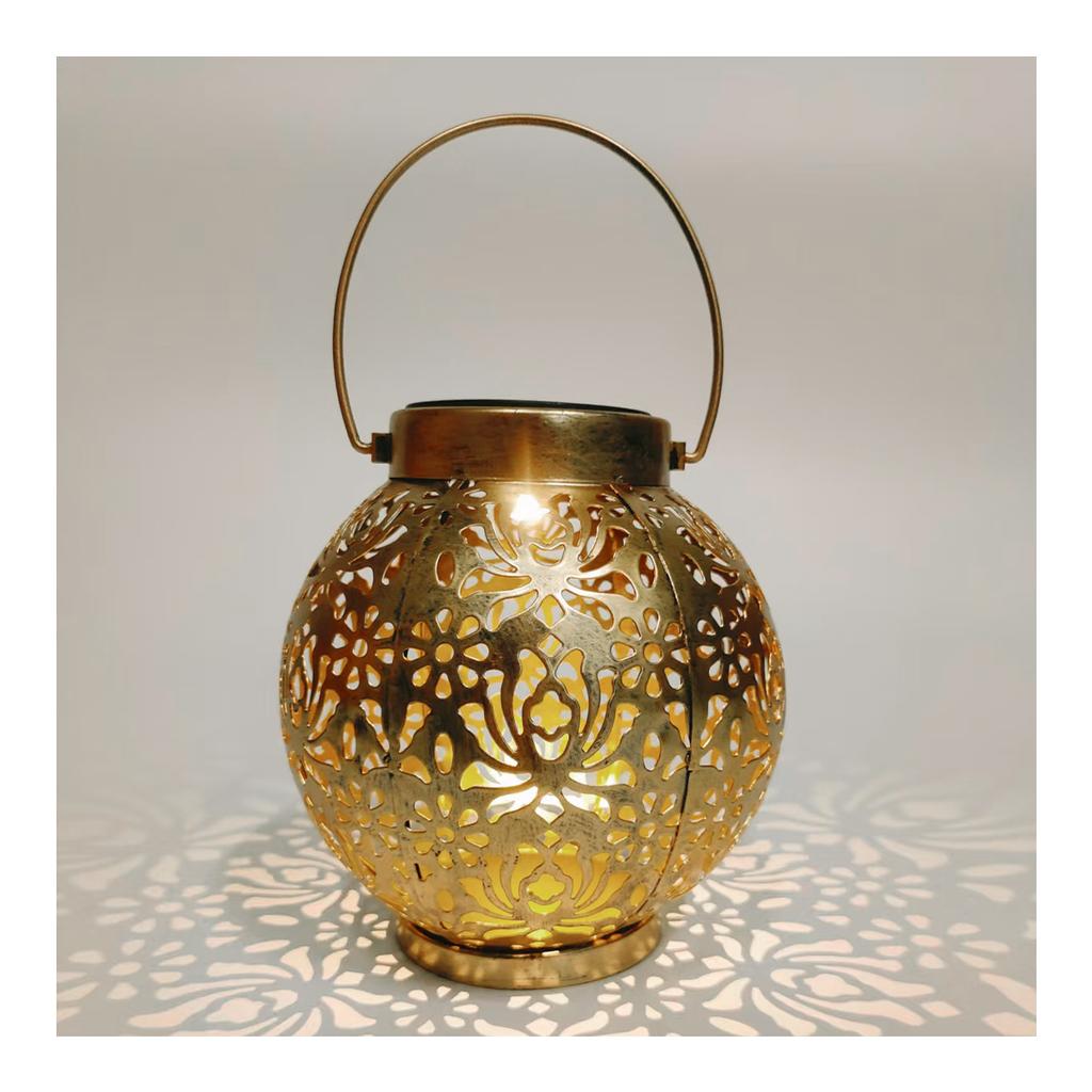 Solar Light Iron Art Hanging Light Chandelier Led Ground Outdoor Lights With Plug Panel Walkway String For-Decoration For-Garden