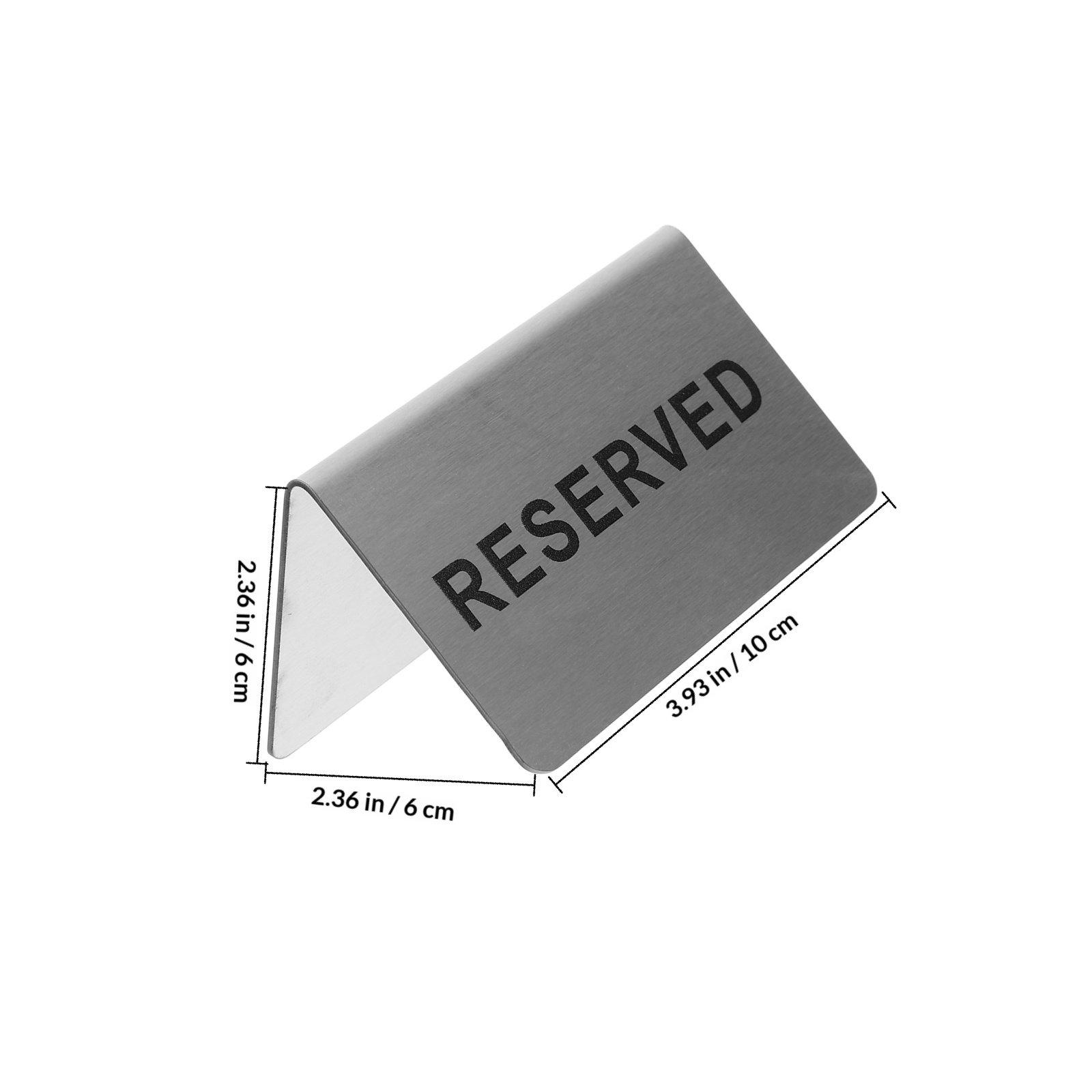Metal Table Seat Reservation Sign For Wedding Banquet Church Restaurant Hotel Decor Reserved Sign Reserved Table серебряный