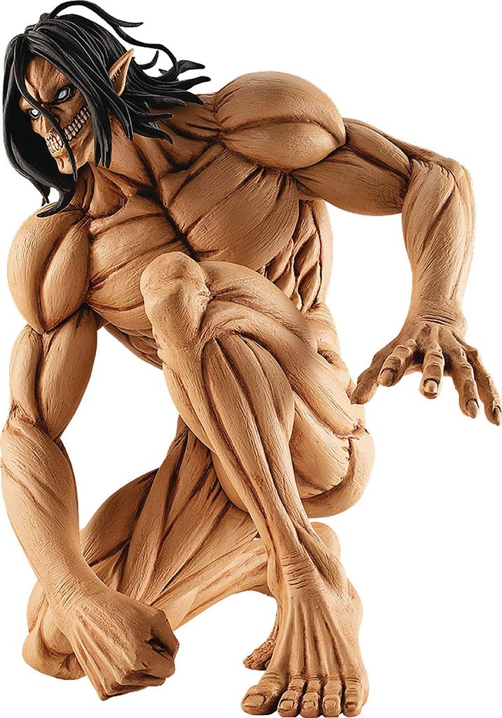 POP UP PARADE Attack On Titan Eren Yeager Attack On Titan ABS PVC Complete Figure G94387 Ver. Non-scale & Pre-painted