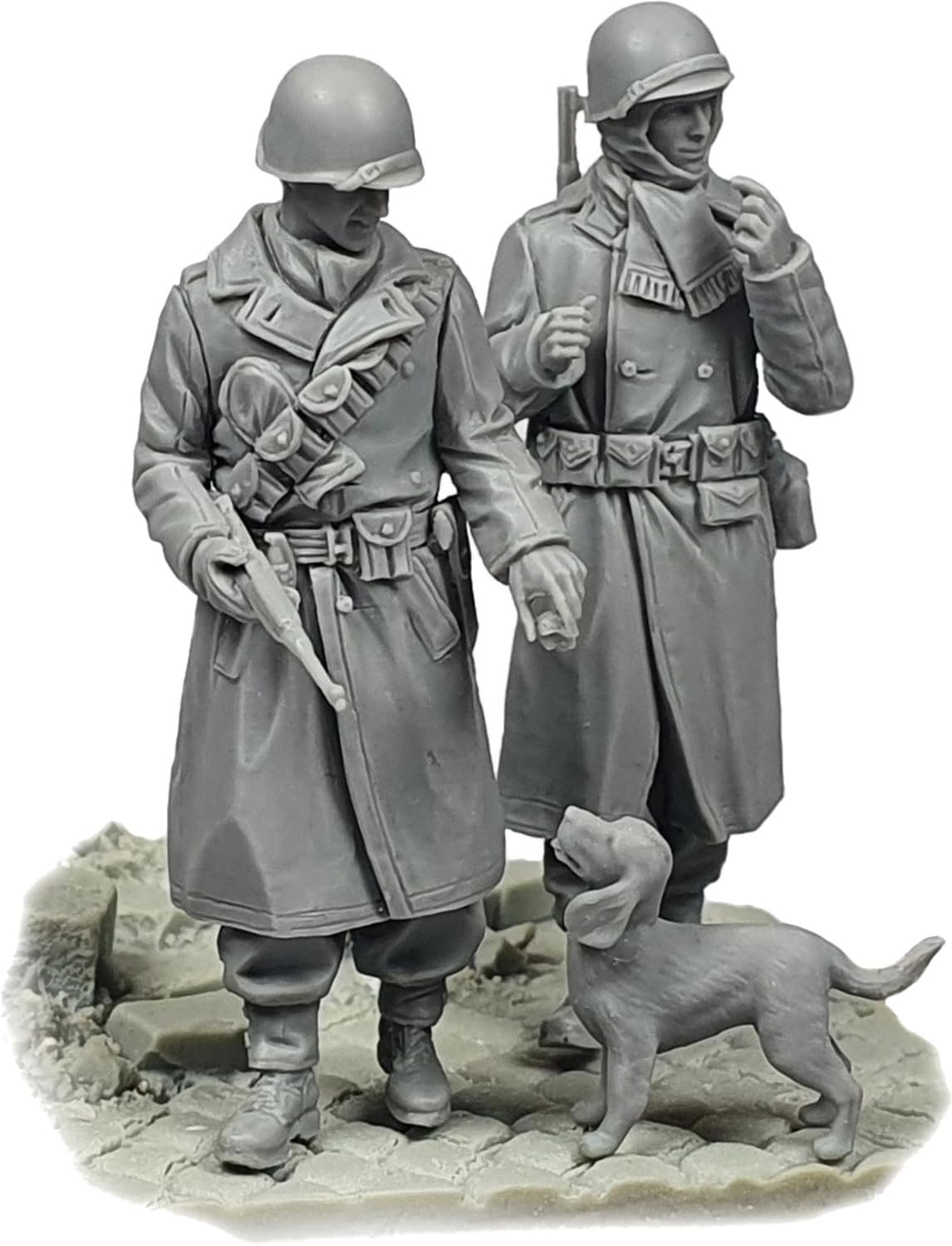 

ARDENNES MINIATURE US Army Infantry Set 1 2 Piece Resin Kit AR35066 1/35