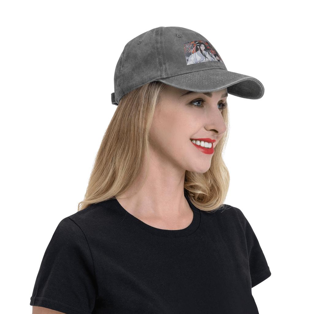 Die Ungezähmten WangXian Hasen Mo Dao Zu Shi Baseballkappen Snapback Gewaschene Jeansmütze Verstellbare Kappe Sport Baseball Cowboyhut