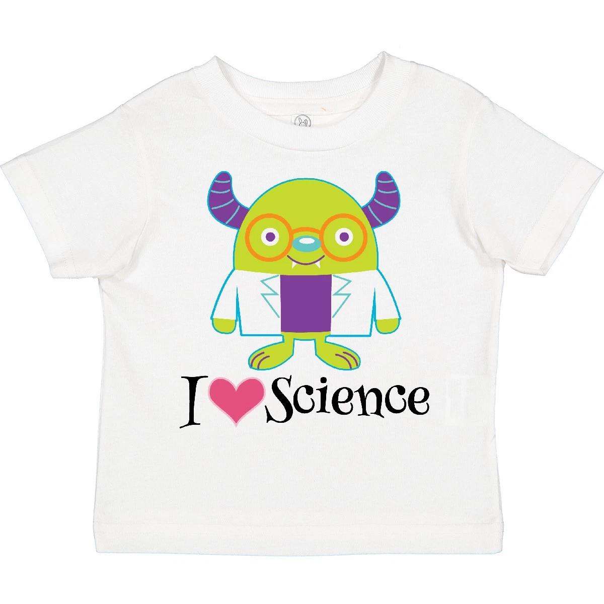 Inktastic Scientist I Love Science Future Childs Shirt Toddler T-Shirt Chemistry 120