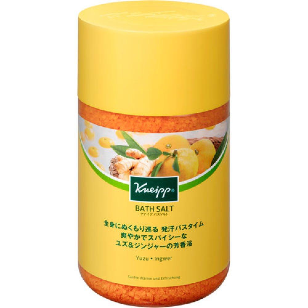 

Соль для ванн Kneipp Юдзу и аромат имбиря, 850 г