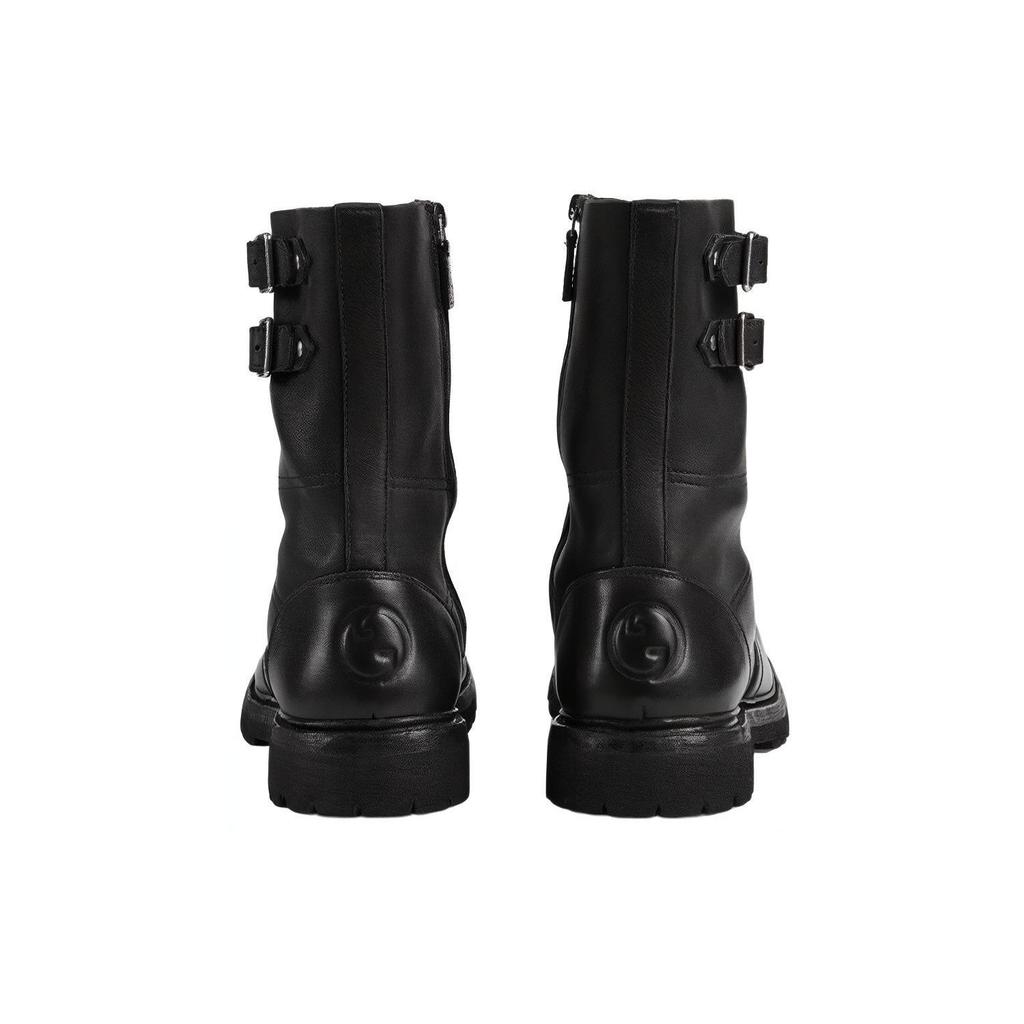 Gucci Ankle Boots Men's Black 739929 AABZV 1000