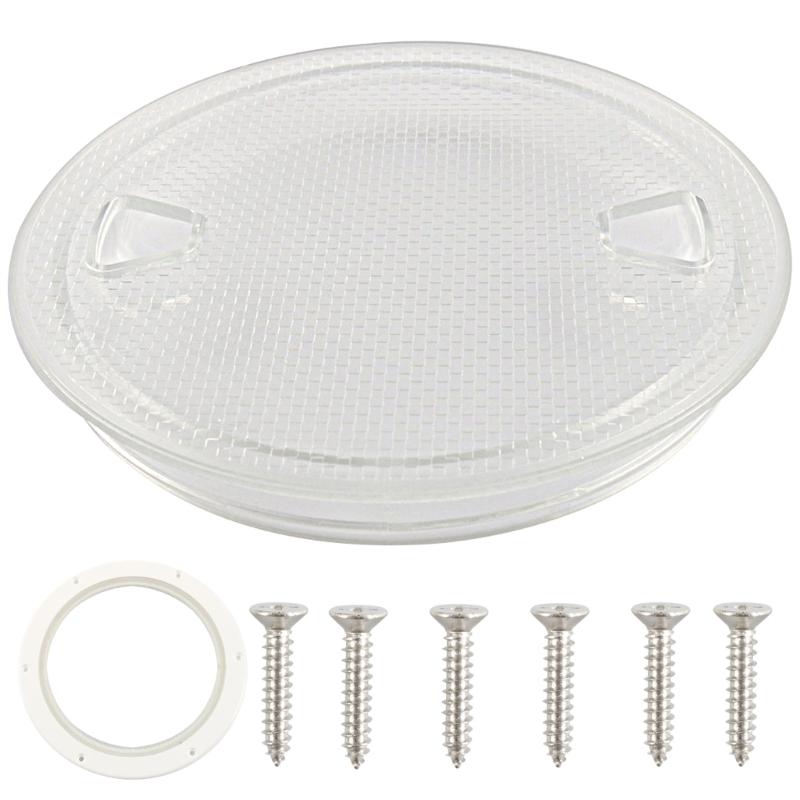 Marine Deck Access Hatches 6   Circular Boat Hatches & Lid,Boat Deck Hatches Lids with Detachable Cover 1
