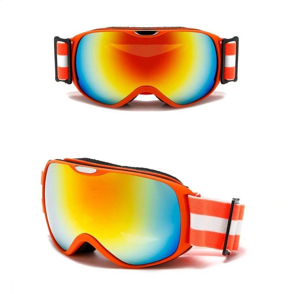Doppelschichtige Kinder-Skibrille Anti-Beschlag Schneebrille Kinder-Skibrillen Wintersport
