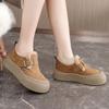 Lambfleece Women's Shoes New Winter Warm Boots Thick-soled Casual Large Cotton Shoes