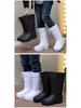 EVA Ultralight Plus Non-Slip Cotton Rain Boots for Men & Women - Ideal for Winter, Oil Resistant, Perfect for Fishery & Cold Storage.