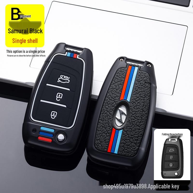 Premium Key Case for 21 Hyundai Models: Elantra, Reina, ix35 - Unisex Design