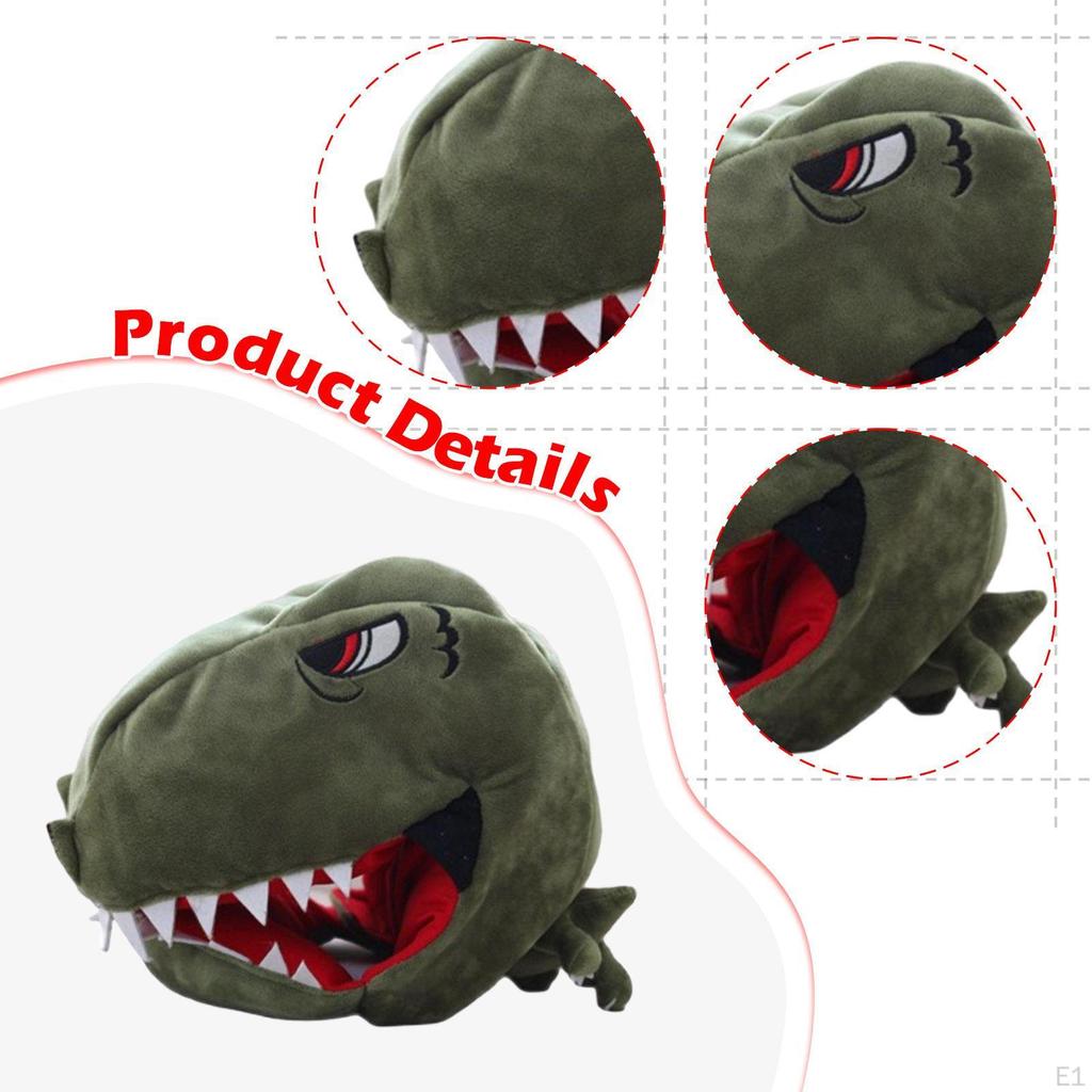 Dinosaur Costume Hat Funny Headpiece Accessory for Adults Friend Selfie