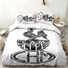 Clube Atletico Mineiro 3-teiliges Set Perfekt für das Schlafzimmer Bequemes Bettwäscheset enthält einen Bettbezug und zwei Kissenbezüge Ideales Geburtstags- oder Weihnachtsgeschenk