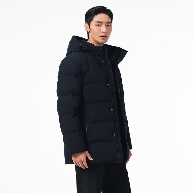 Tanboer Men's Winter Loose Fit Down Jacket TF236507