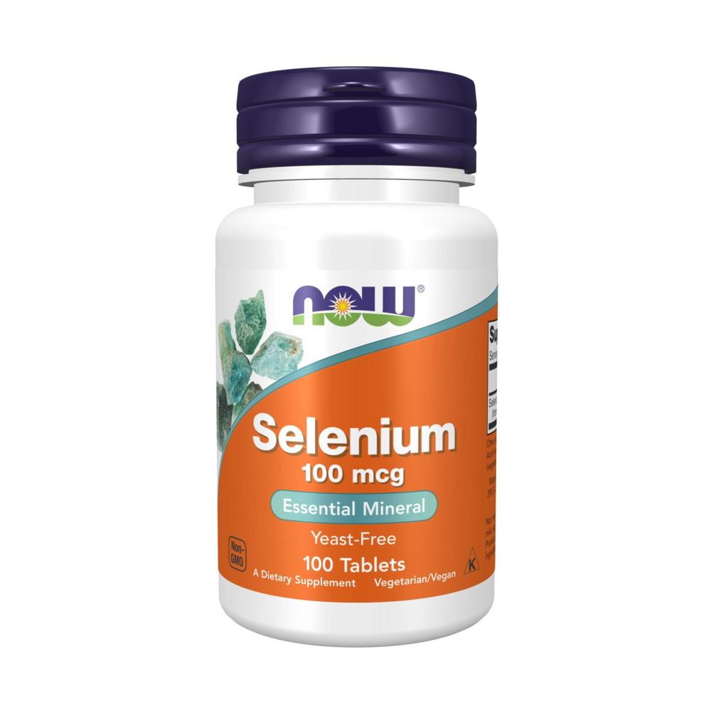 Now Foods Selenium 100mcg Vegan Tablets 1 pcs 100 Tablets