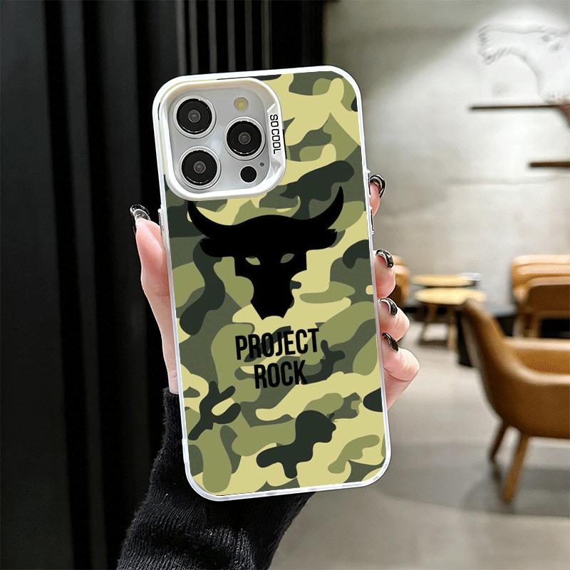 The Rock Dwayne Johnson Soft Phone Case for iPhone 15 16 17 Pro Max 17Air 16E 14 Plus 13 12 Mini Shockproof Cover Back Shell