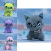Cute Plush Cat Pendant Keychain Adorable Kawaii Stuffed Animal Doll Charm 10cm