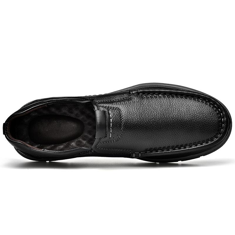 Newest Arrival Spring Autumn Comfortable Casual Shoes Mens Loafers Shoes For Men Slip On Footwear Genuine Leather Luxury Male Shoes