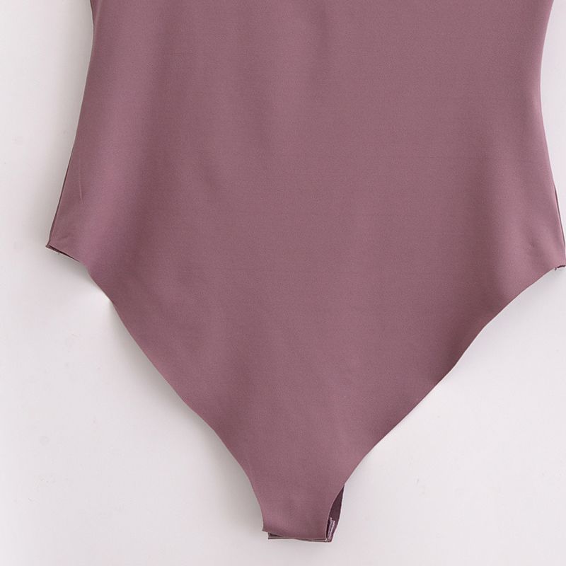 Kaslead New Arrival Women's Clothing Fashion Style Fashion Pleated Slim-Fit Silm Jumpsuit 5039005