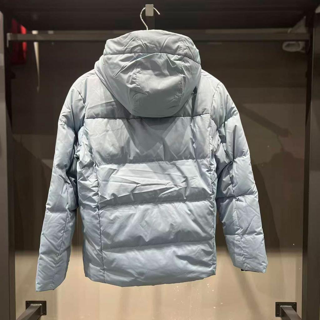 Li-Ning Trendy Warm Fashion Sports Casual Windproof Water-Repellent Short Down Jacket Men outerwear AYMV467-7