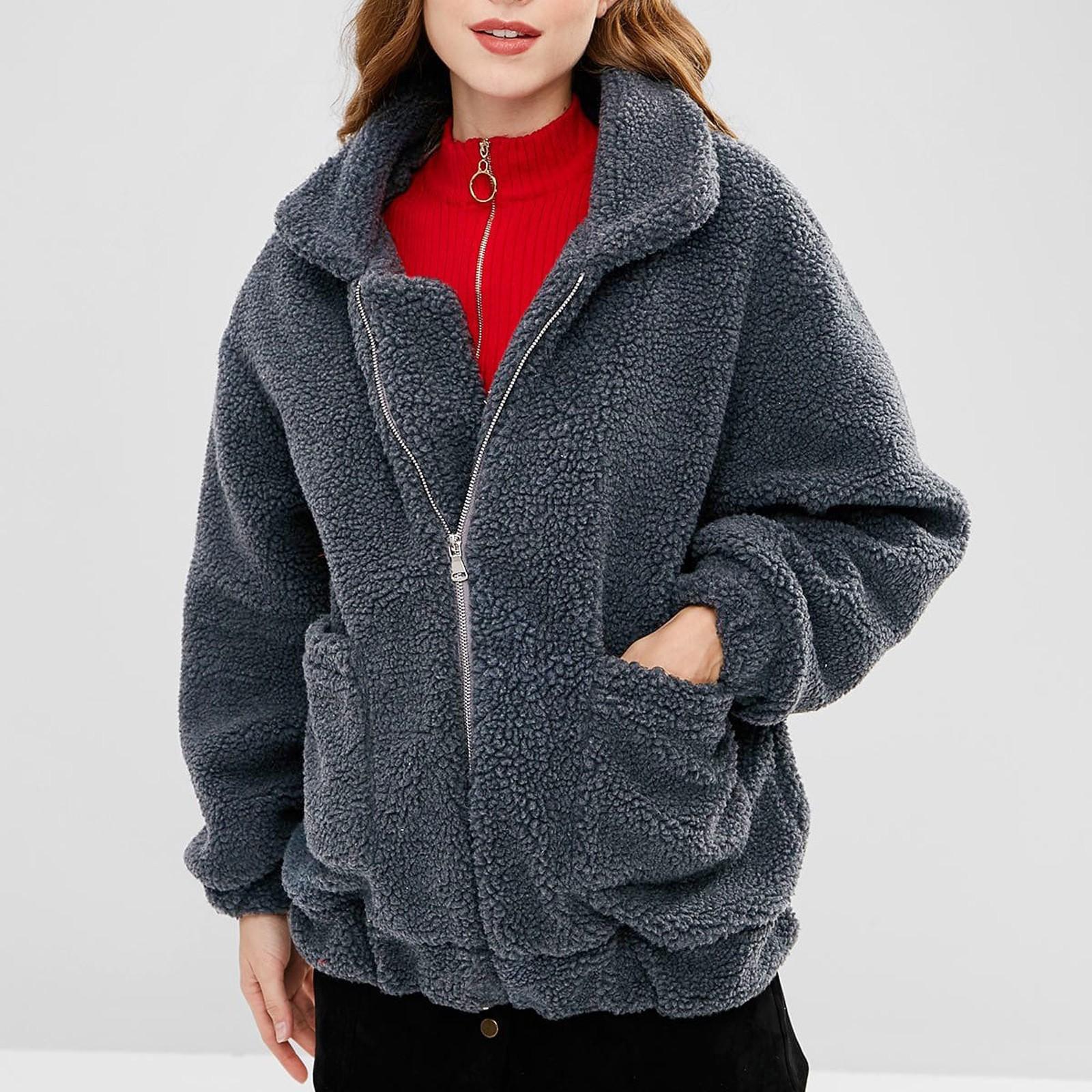 

Модная женская однотонная повседневная пуловер с высоким воротником, блузка с длинным рукавом, пальто XL