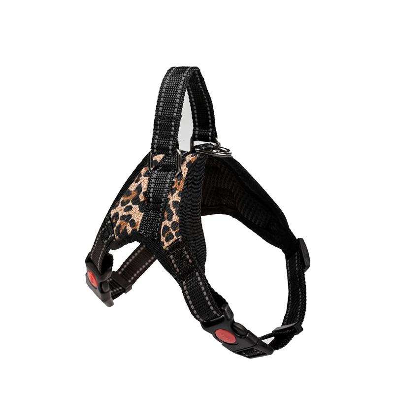 Adjustable Explosion-Proof Pet Harness for Small Medium Dogs - Outdoor Dog Chest Strap Supplies (8 Colors)
