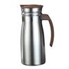 Caraffa Termica in Acciaio Inossidabile da 0,8 Litri per Caffè, Bevande Fredde, con Tappo Ermetico, Ideale per Feste.