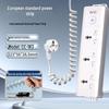 European Standard German Power Strip Extension Cord Adapter for Cross-Border Use