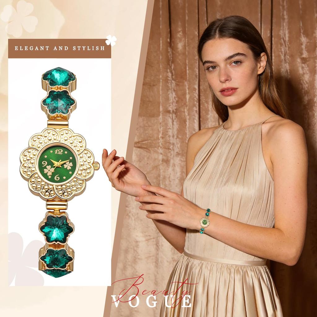 Women's Watch Flower Cute Stylish Analog Display Waterproof Quartz Watch Fashion Accessory for Women - Birthday Anniversary Mother's Day Christmas