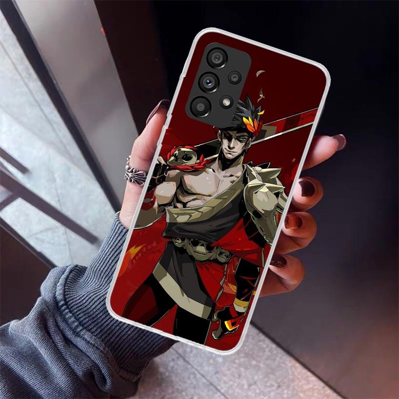 Game Hades Action Phone Case For Samsung Galaxy A52 A51 A50S A32 A22 A12 A02S A72 A71 A31 A70 A30S Note 20 Ultra 10 Plus S10 Gal