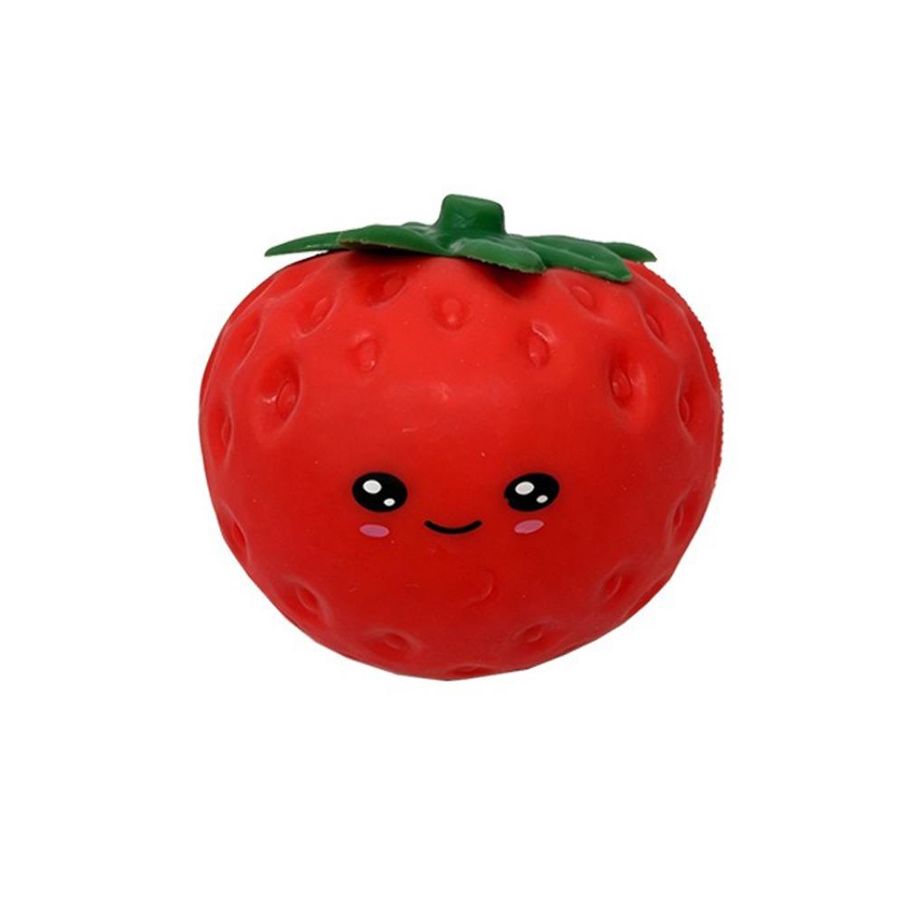 Slow Rebound Fidget Squeeze Toy Cartoon Stress Squeeze Toy Large Strawberry Squeeze Toy Home Use Strawberry