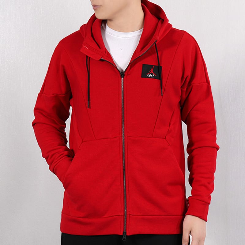 Jordan Flight Jackets Men's Red Hooded Moderate Other AV2291-687