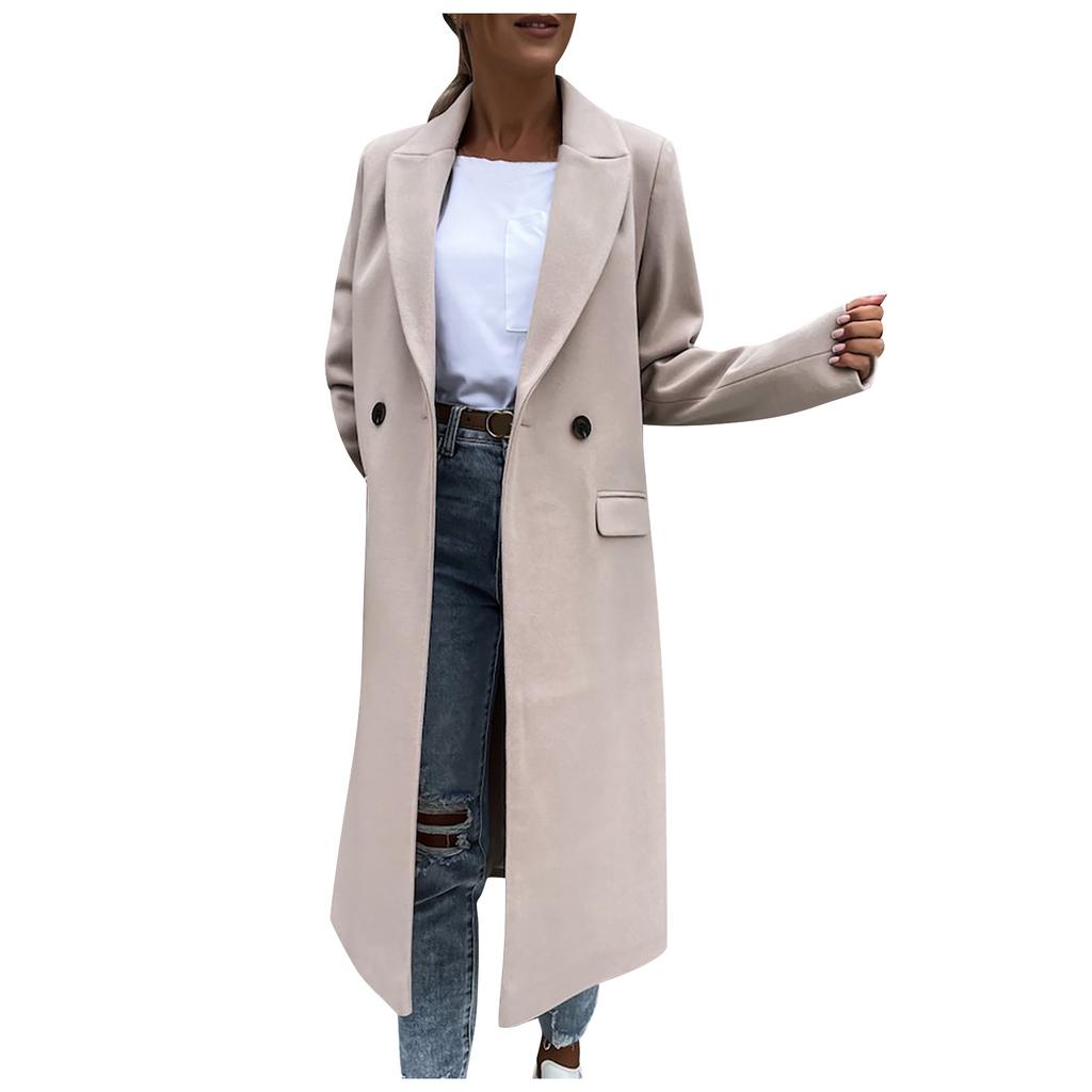 Women's Fashion Casual Solid Color Cardigan Formal Long Sleeve Jacket