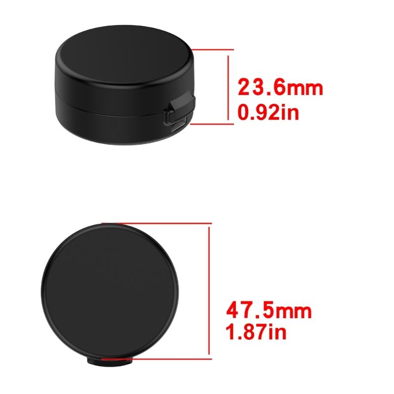 Étui de chargement intelligent à charge rapide avec cordon, alimentation rapide, design portable avec lumière LED pour Rings 4