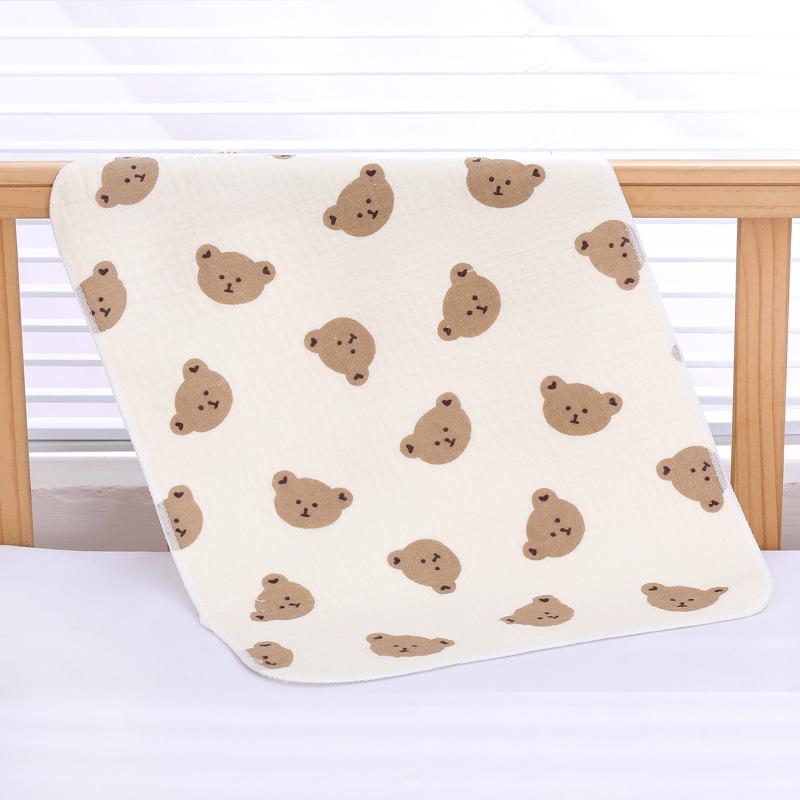 

Водонепроницаемый и моющийся нескользящий коврик для смены подгузников для младенцев и малышей - Дышащий, непротекаемый для новорожденных Custom Selection