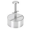 Hamburger Patty Maker 304 Stainless Steel Manual Burger Press Patty Making Mold for Beef Vegetables BBQ 10.15cm 4in
